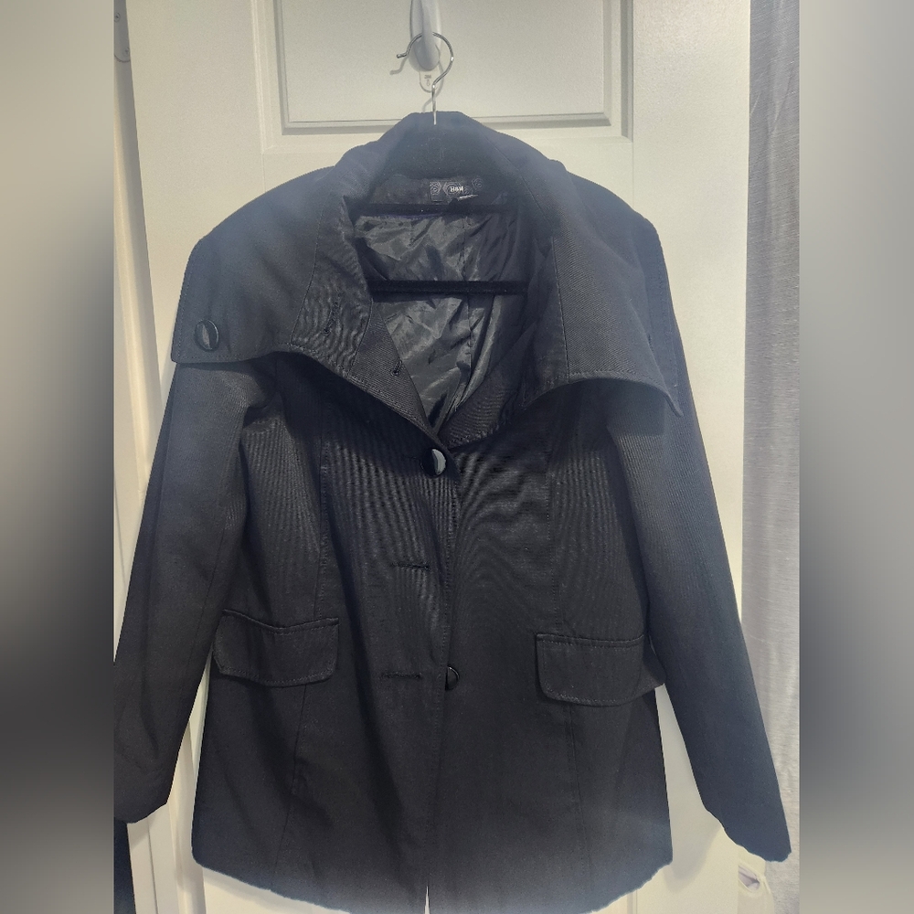 H&M Black Coat
